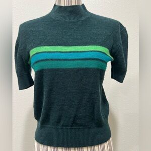 Free People Striped Sweater Top